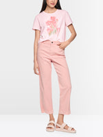 Load image into Gallery viewer, Marc Cain Cotton T-shirt with appliqué
