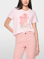 Load image into Gallery viewer, Marc Cain Cotton T-shirt with appliqué
