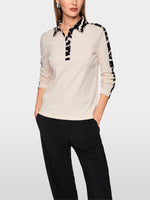 Load image into Gallery viewer, Marc cain polo-shirt with animal details
