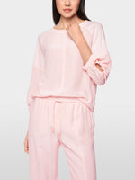 Load image into Gallery viewer, Marc Cain Blouse shirt in a mix of materials
