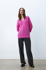 Load image into Gallery viewer, Line V Neck Sweater Aubrey
