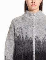 Load image into Gallery viewer, Sarah Pacini Zipped cardigan – brushed mohair
