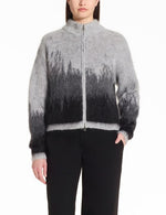 Load image into Gallery viewer, Sarah Pacini Zipped cardigan – brushed mohair
