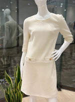 Load image into Gallery viewer, Weill Winter White Dress
