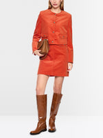 Load image into Gallery viewer, Marc Cain Cropped Sporty Corduroy jacket
