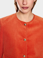 Load image into Gallery viewer, Marc Cain Cropped Sporty Corduroy jacket
