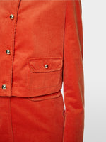 Load image into Gallery viewer, Marc Cain Cropped Sporty Corduroy jacket
