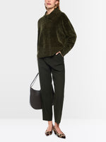Load image into Gallery viewer, Marc Cain Chenille yarn turtleneck jumper
