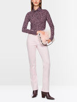 Load image into Gallery viewer, Marc Cain Long-sleeved shirt with polka dot print
