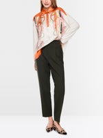 Load image into Gallery viewer, Marc Cain Silk blend blouse-style shirt
