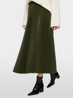Load image into Gallery viewer, Marc Cain Boiled wool midi skirt
