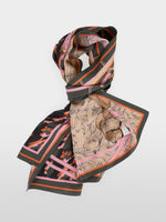 Load image into Gallery viewer, Marc Cain Silk scarf with mixed print
