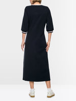 Load image into Gallery viewer, Marc Cain A-line dress with ribbed details

