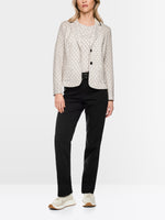 Load image into Gallery viewer, Marc Cain Printed blazer in scuba jersey
