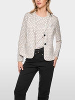 Load image into Gallery viewer, Marc Cain Printed blazer in scuba jersey
