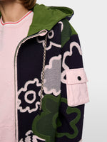 Load image into Gallery viewer, Marc Cain Sporty cardigan with floral pattern

