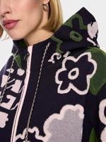 Load image into Gallery viewer, Marc Cain Sporty cardigan with floral pattern
