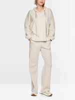 Load image into Gallery viewer, Marc Cain Oversized sweatshirt with hotfix stones
