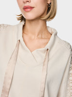 Load image into Gallery viewer, Marc Cain Oversized sweatshirt with hotfix stones
