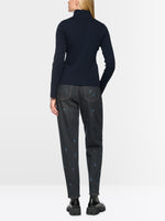 Load image into Gallery viewer, Marc Cain Long-sleeved shirt with stand-up collar

