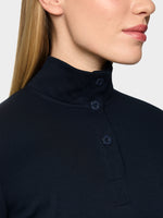 Load image into Gallery viewer, Marc Cain Long-sleeved shirt with stand-up collar
