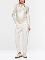 Load image into Gallery viewer, Marc Cain Polo shirt with lurex glow
