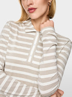 Load image into Gallery viewer, Marc Cain Polo shirt with lurex glow
