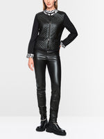 Load image into Gallery viewer, Marc Cain SOFIA faux leather leggings
