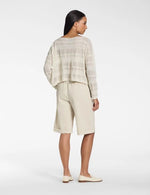 Load image into Gallery viewer, Sara Pacini Bermuda shorts – topstitched
