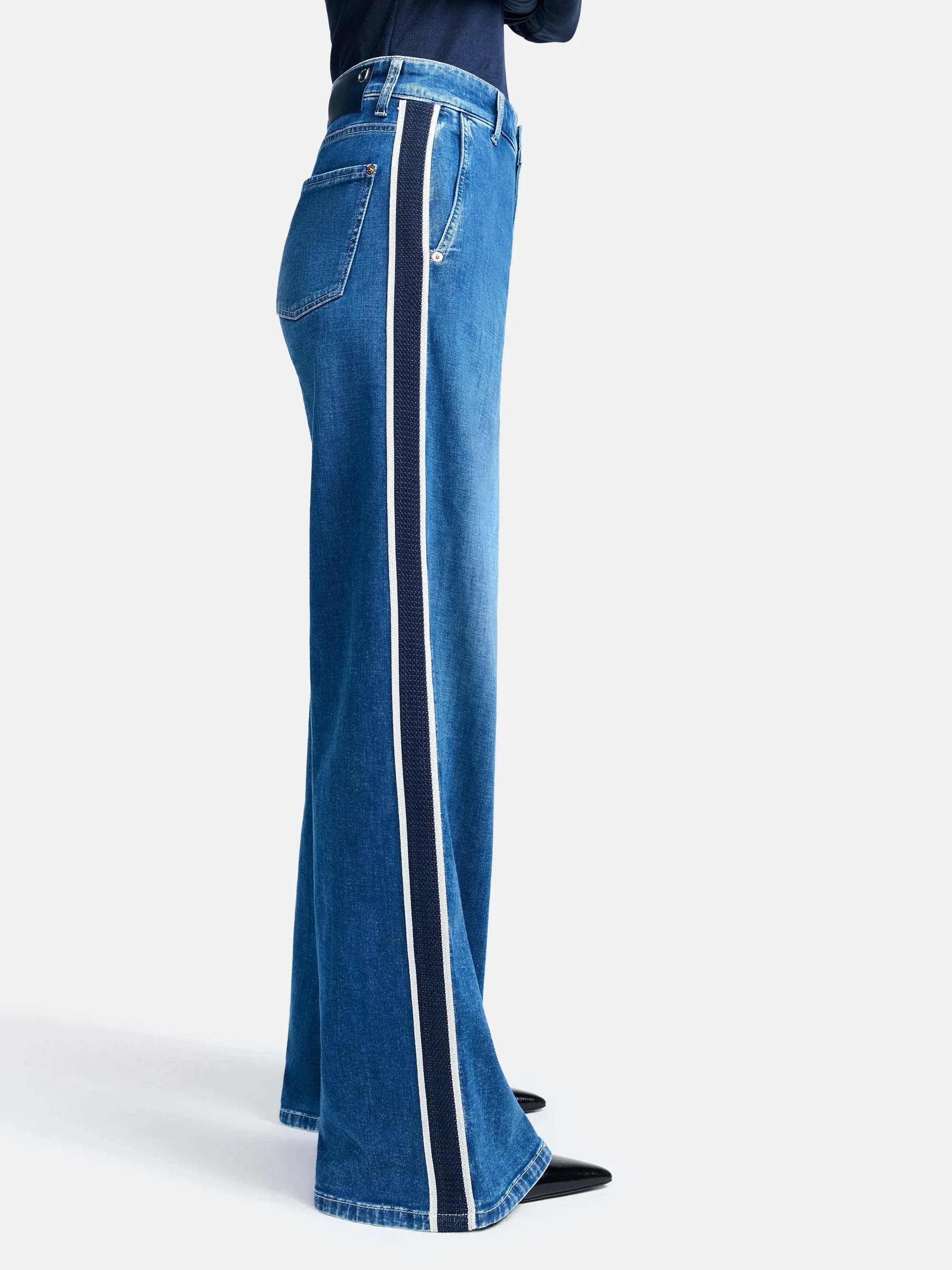 Cambio Wide Leg Jean Alek