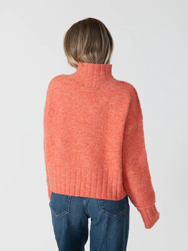 LYLA AND LUXE CALLI MOCKNECK SWEATER