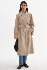 Load image into Gallery viewer, LaMarque Oversize Trench in Khaki Colette
