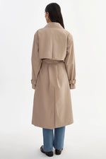Load image into Gallery viewer, LaMarque Oversize Trench in Khaki Colette
