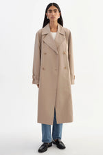 Load image into Gallery viewer, LaMarque Oversize Trench in Khaki Colette
