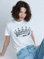 Load image into Gallery viewer, Cpress T-Shirt Princess in White
