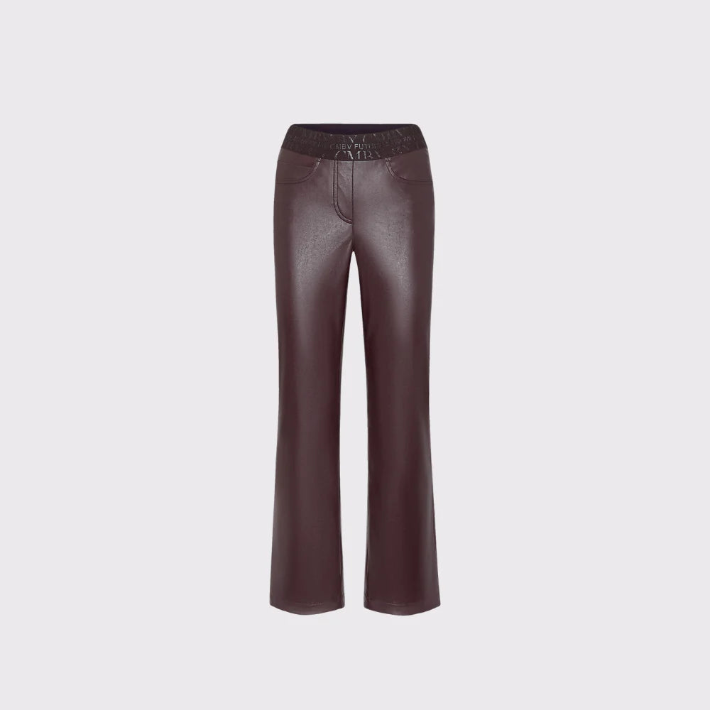 Cambio Faux Leather Pant Felice