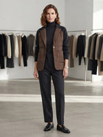 Load image into Gallery viewer, Tonet Quilted Jacket with mixed Fabric
