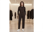 Load image into Gallery viewer, Maria Bellentani Jersey Pant Tokyo in Chocolate
