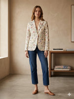Load image into Gallery viewer, Circolo  Wildflower Floral Print Blazer
