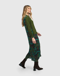 Alembika KATRINE CRINKLE SHIRT DRESS