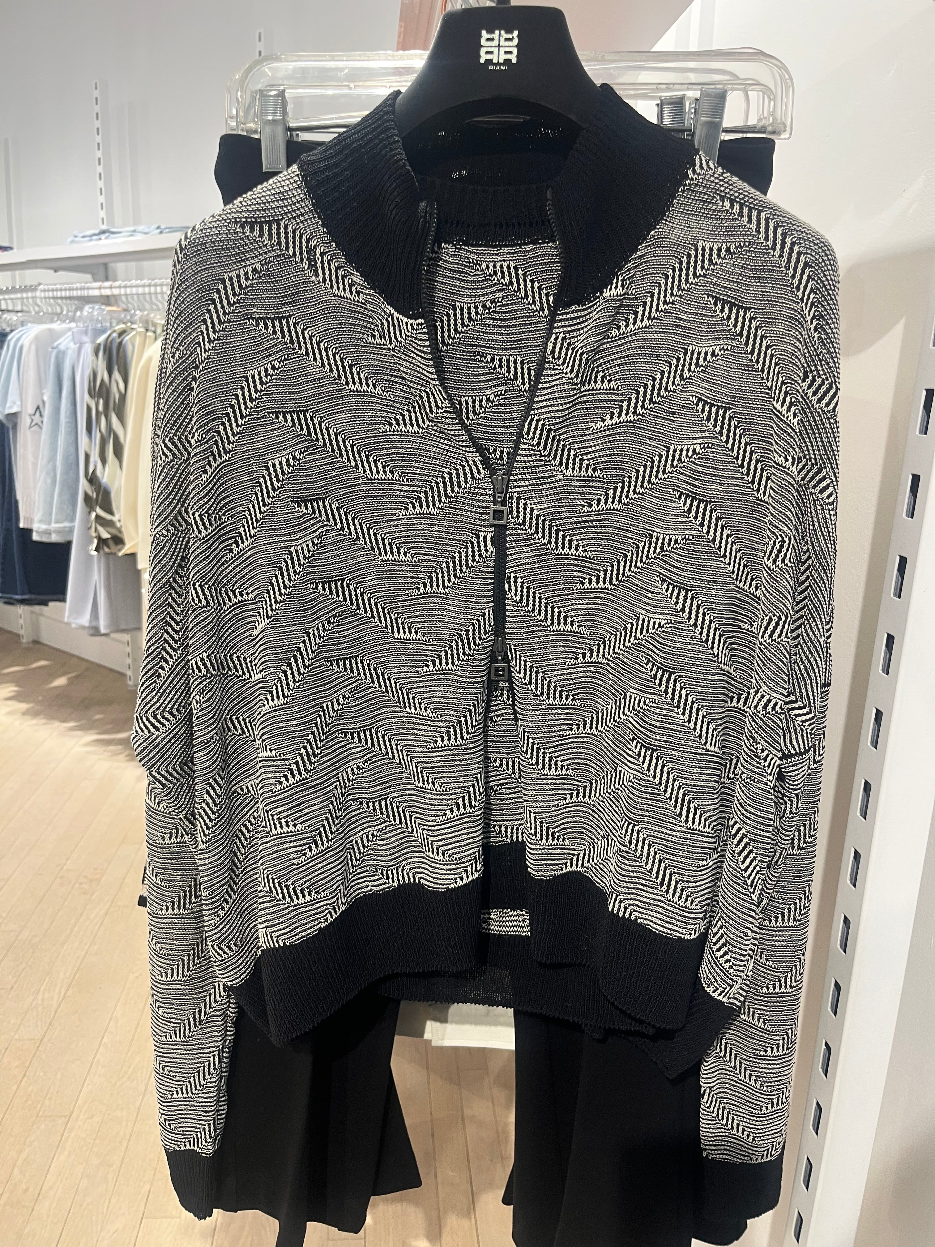 Sarah Pacini Woven Cardigan