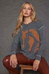 Lisa Todd Cashmere Sweat To the Races