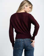 Load image into Gallery viewer, Lisa Todd cardigan wine
