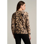 Load image into Gallery viewer, Lisa Todd Cashmere Sweater Crazy Love in Biscu
