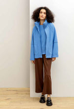 Load image into Gallery viewer, Maria Bellentani Boiled wool jacket with zipper no
