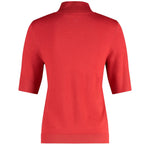 Load image into Gallery viewer, Gerry Weber Short Sleeve Sweater in Lipstick
