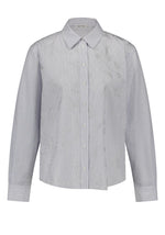 Load image into Gallery viewer, Gerry Weber Floral Striped Shirt, Blue
