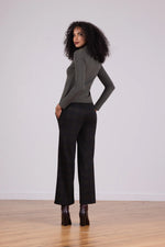Load image into Gallery viewer, Avenue Montaigne Flannel Plaid Pant Sleek
