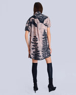 Load image into Gallery viewer, Marie Saint Pierre Printed Silk Dress Nicole
