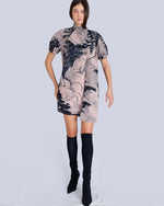 Load image into Gallery viewer, Marie Saint Pierre Printed Silk Dress Nicole
